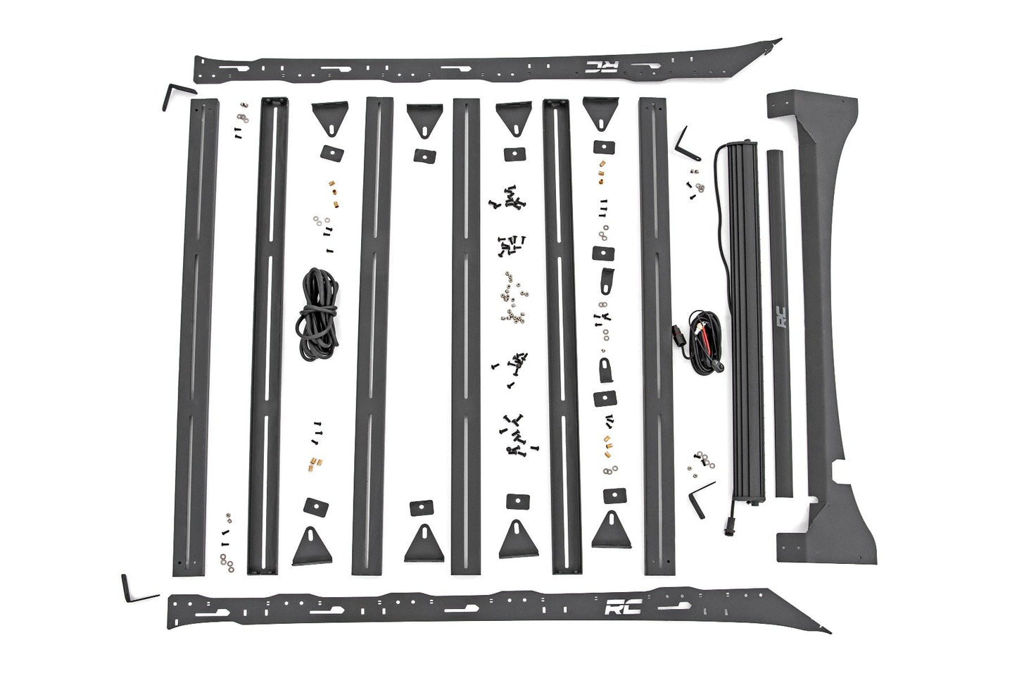 Roof Rack | FR 40 Inch Single Row BLK LED | Ford F-150 2WD/4WD (2015-2018)