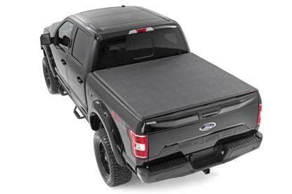 Soft Tri-Fold Bed Cover | 5'7" Bed | Ford F-150 (21-25)/F-150 Lightning (22-25)