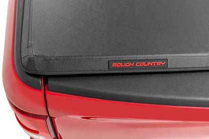 Soft Tri-Fold Bed Cover | 6'7" Bed | Toyota Tundra 2WD/4WD (2007-2025)